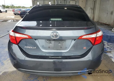 2015 Toyota Corolla L из США, поврежденный, VIN 2T1BURHE3FC377499